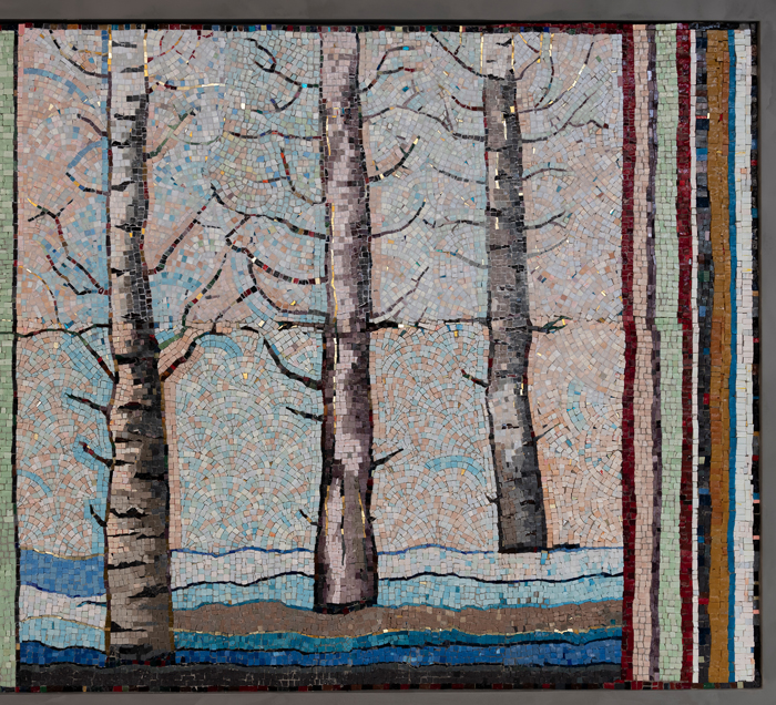 Ebba Bring. Public commission at Labo Health and care center, Lena, Oppland.Seremonirommet Labo Helse-og Omsorgssenter, Lena, Oppland.